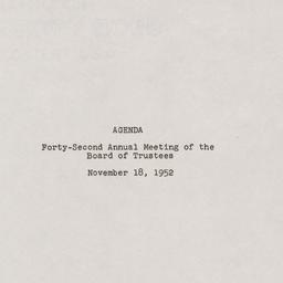 42nd Annual Meeting of the ...