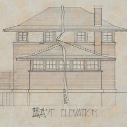 Working drawing #5: East el...