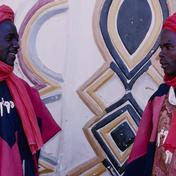 Emir's palace, two men ...