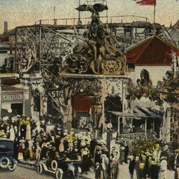 Entrance to Steeple Chase, ...