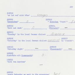 Western questionnaire, answ...
