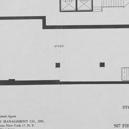 507 Fifth Avenue, Store Plan