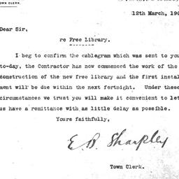 Carnegie Public Library, Ra...