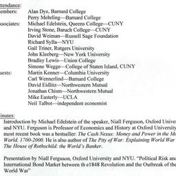 Minutes, 2001-04-12. Econom...