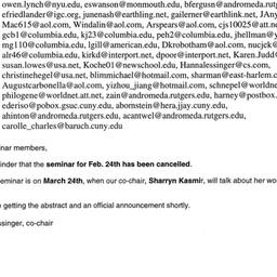 Correspondence, 2003-02-20....