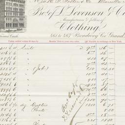 L. Levenson & Co. Bill ...