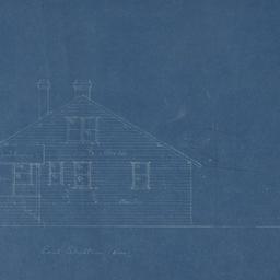 East, south elevations
