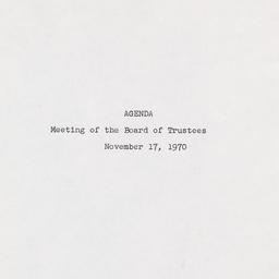Meeting of the Board of Tru...