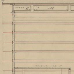 Interior elevation [fragment]