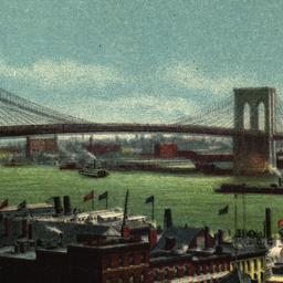 New York and Brooklyn Bridge