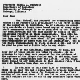 Letter from Charles Dollard...