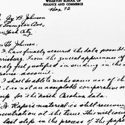 Letter from George K. Brown...