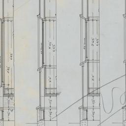 Wall sections, framing details