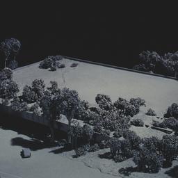 Model, aerial view.