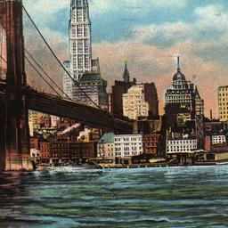 Brooklyn Bridge, Woolworth ...