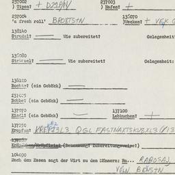 Western questionnaire, answ...