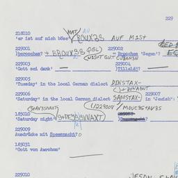 Western questionnaire, answ...