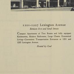 1201-1207 Lexington Avenue