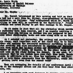 Letter from Gunnar Myrdal t...