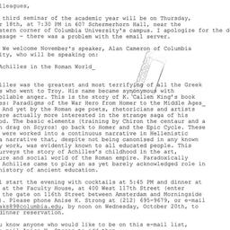 Announcements, 2004-11-18. ...