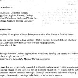 Minutes, 2004-03-02. Ethics...