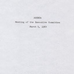 Executive Committee Meeting