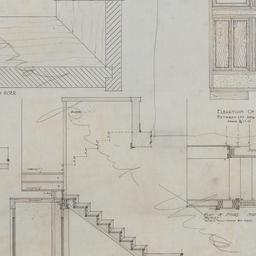 Working drawing #10: Stair ...