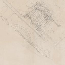 Dance temple plan, elevation