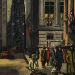 Old Trinity & Wall St. ...