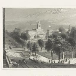 The Park and City Hall, New...