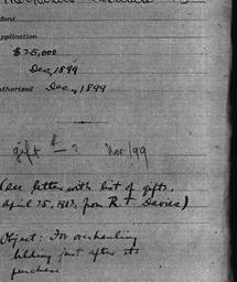Carnegie General Donations,...