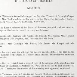 Board Meeting - 19th Annual