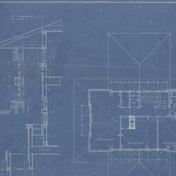 Second floor plan, framing ...