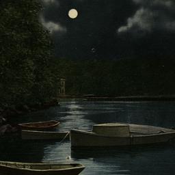 Scene on Byram River, Port ...