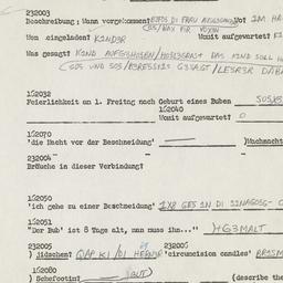 Western questionnaire, answ...