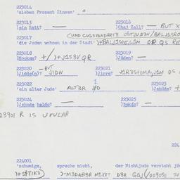 Western questionnaire, answ...