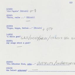 Western questionnaire, answ...
