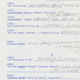 Western questionnaire, answ...