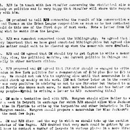 Notes from meeting between ...