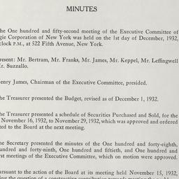 Executive Committee Meeting