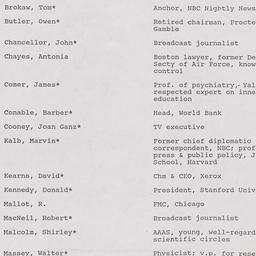 Nominating Committee