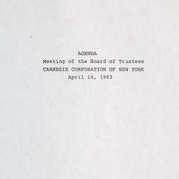 Meeting of the Board of Tru...