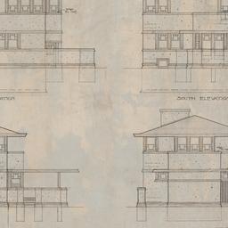 Working drawing #2: East, s...