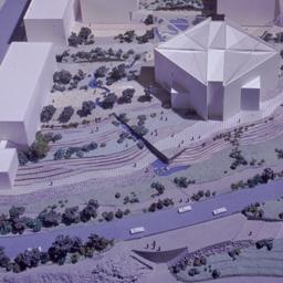 Model, aerial view.