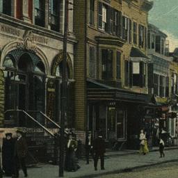 Looking West on East First ...