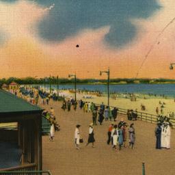 Boardwalk and Beach, South ...