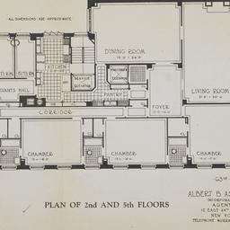 817 Fifth Avenue, Plan Of 2...