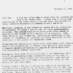 Letter from Michael M. Davi...