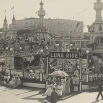Luna Park: Facing Luna Ride...