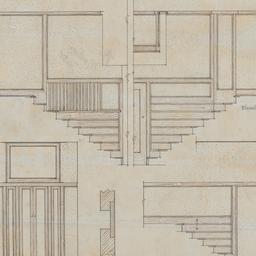 Working drawing #9: Stair d...